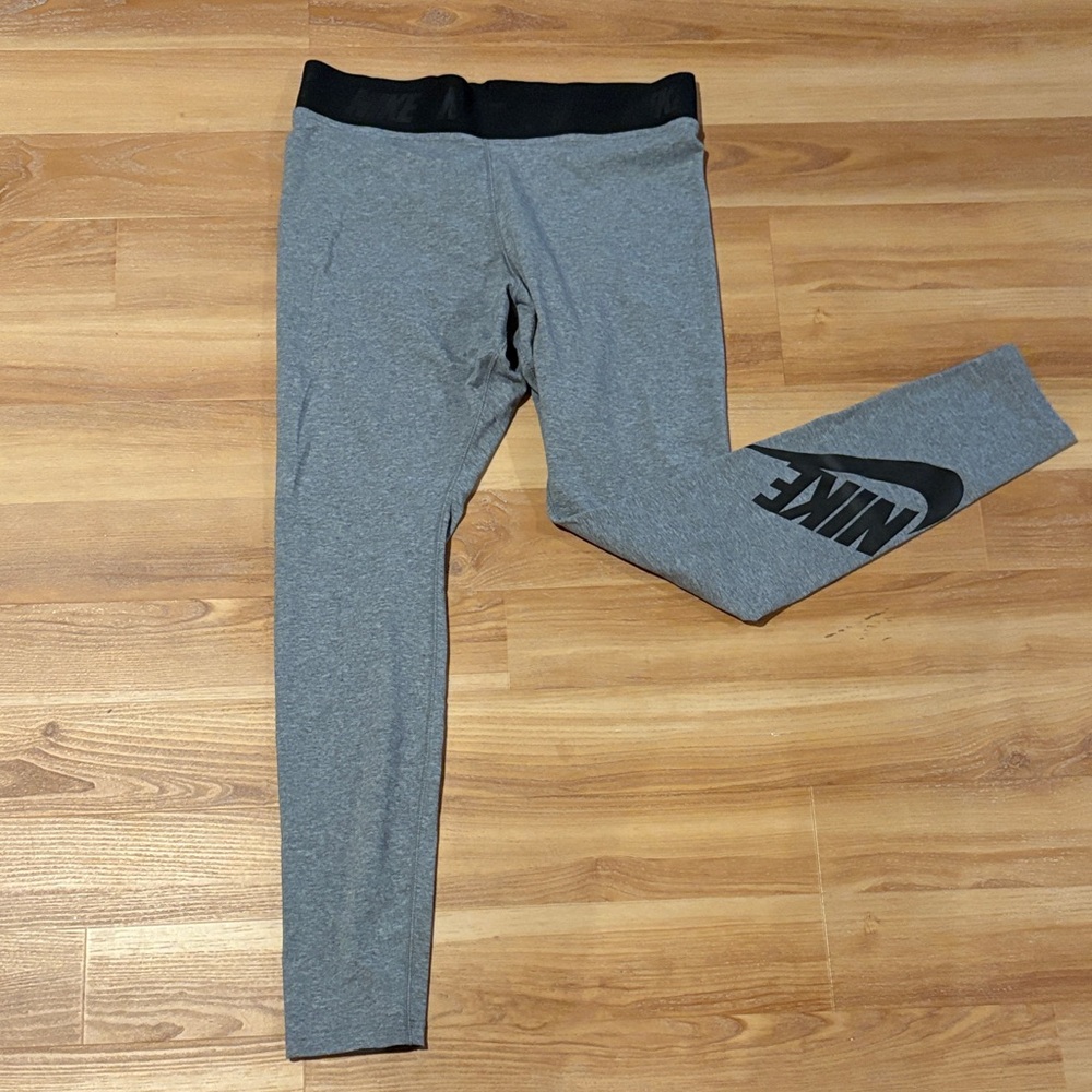 Nike  Black and Gray Leggings